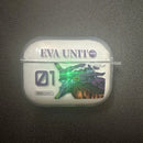 Case AirPods EVA-01 – Neon Genesis Evangelion | TPU Antidrop com Gancho (AirPods 1/2/3/4/Pro/Pro 2)