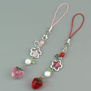 Chaveiro Y2K Morango Fofo – Estilo Doce & Aesthetic