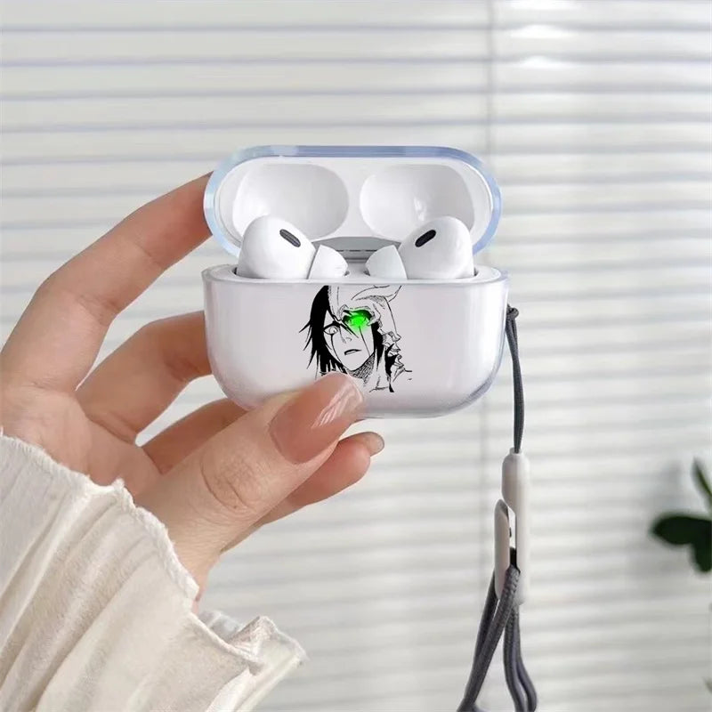 Case AirPods Ulquiorra Cifer – Bleach | Transparente Premium TPU