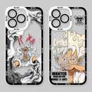 Case One Piece – Clear Silicone Shockproof para iPhone | Transparente, Estilosa & Resistente