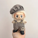 Roupas Labubu – Conjunto de Vestido Casual com Velcro (17cm)