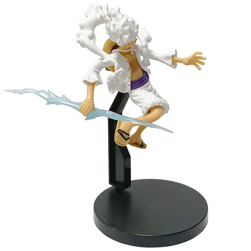 Action Figure Luffy Nika – ONE PIECE 18cm, Estátua Colecionável de PVC