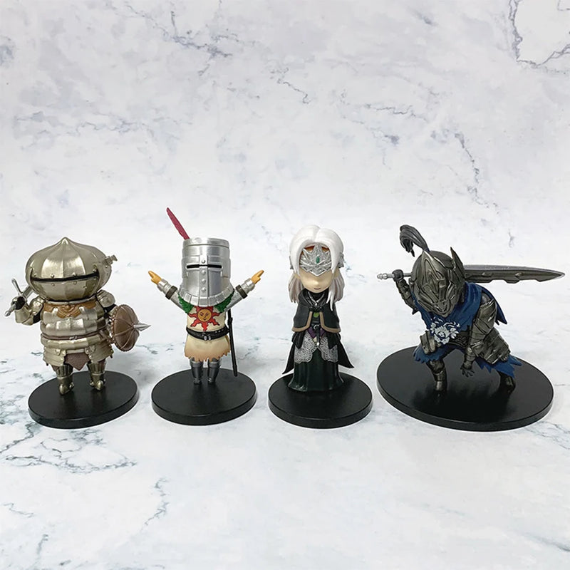 Dark Souls Q Version – Solaire, Artorias, Ornstein, Fire Keeper, Mini Figures Colecionáveis