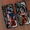 Case Goku Hot Blooded – Proteção Premium para iPhone | TPU Flexível & Estilo Anime