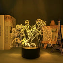 Demon Slayer 3D LED Glowing Acrylic Stand – Kamado Tanjirou & Nezuko