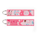 Chaveiro Bordado Anime Japonês – Personagens Clássicos