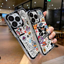 Case One Piece – Luffy Logo Transparente para iPhone | TPU Premium & Estilo Minimalista