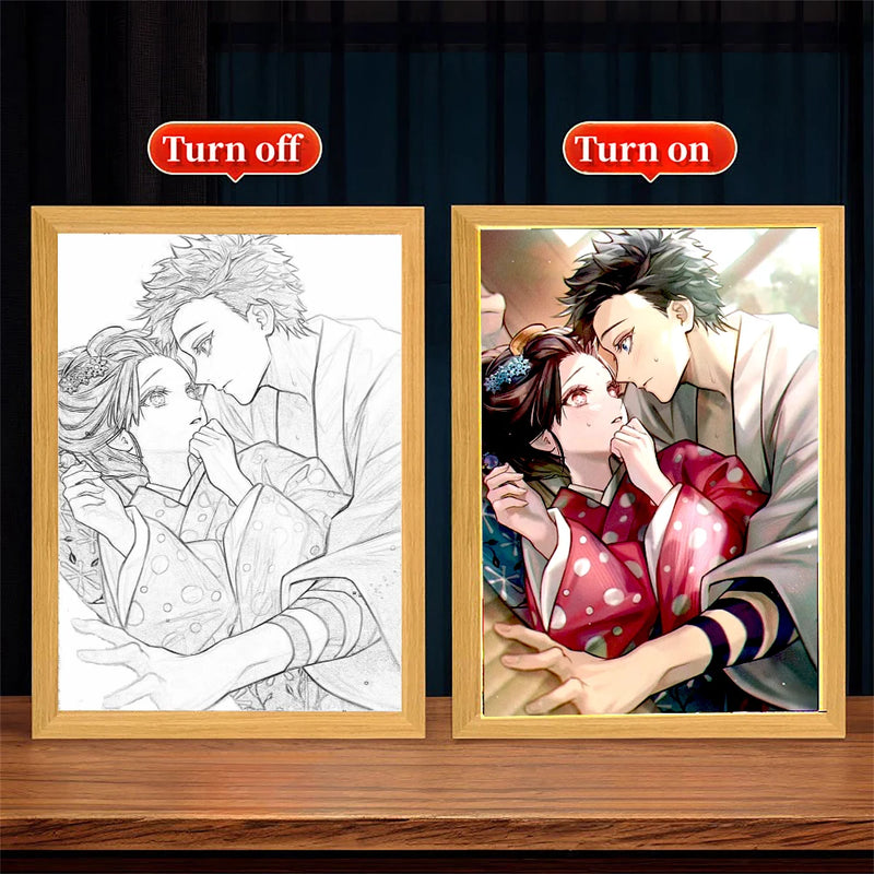 Anime Figure LED Lamp – Demon Slayer: Kimetsu no Yaiba Tanjirou