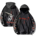 Moletom Oversized Berserk Estilo Gothic Vintage Harajuku Unissex