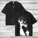 Gojo Satoru T-Shirt – Jujutsu Kaisen Oversized Cotton Tee