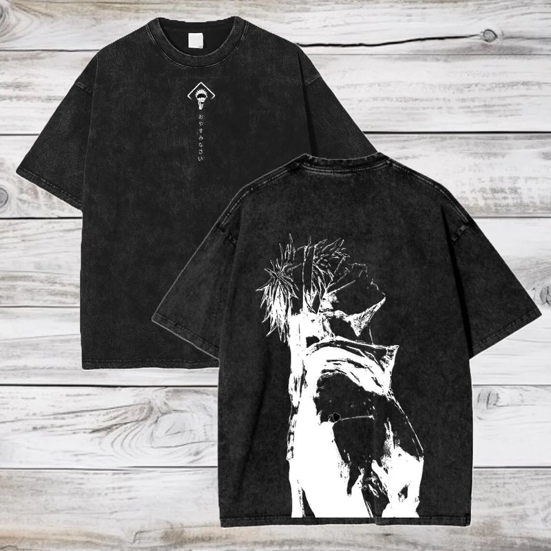 Gojo Satoru T-Shirt – Jujutsu Kaisen Oversized Cotton Tee