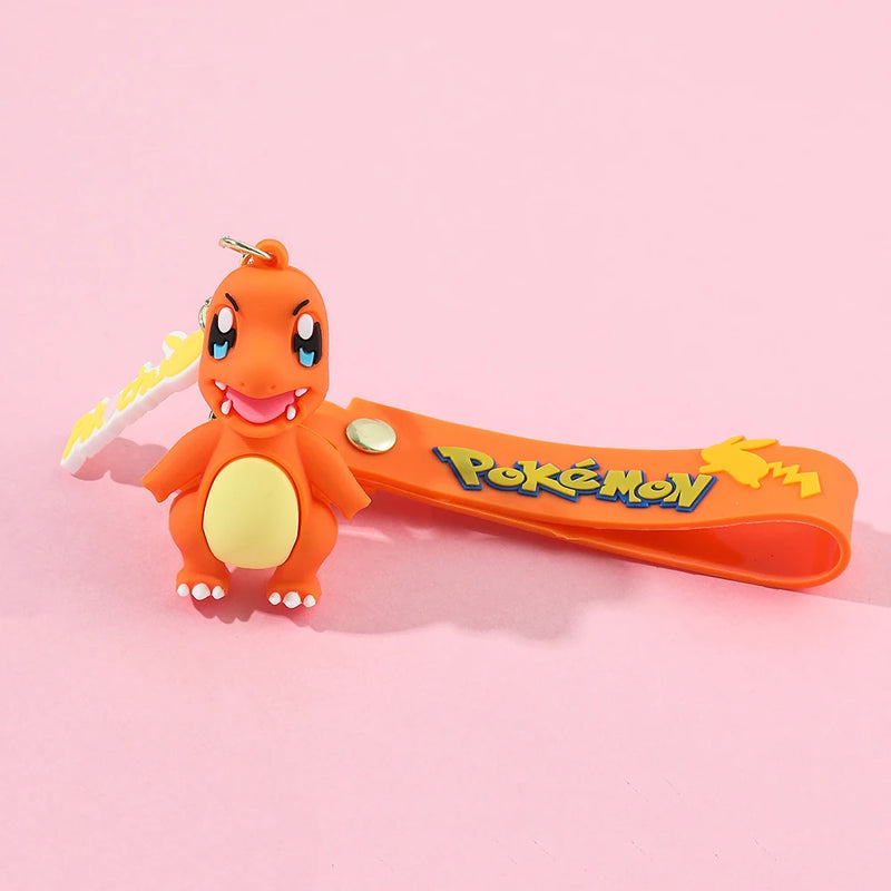 Chaveiro Pokémon Pikachu & Amigos Kawaii – Anime Backpack Charm