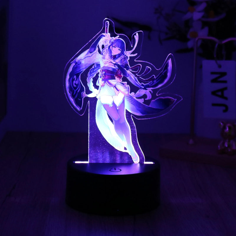 LED Night Light Illusion – Stitch 3D Lamp