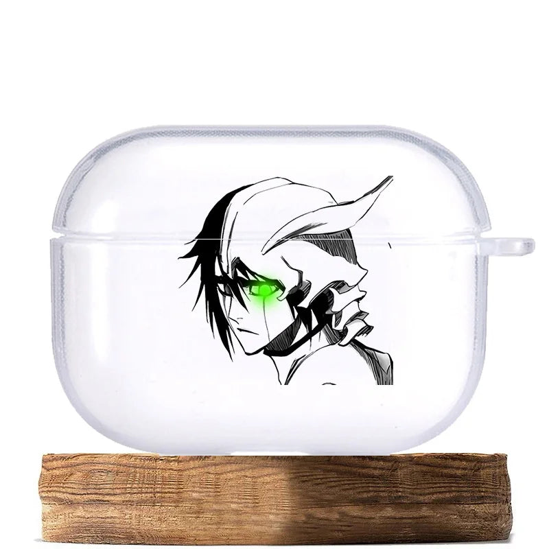 Case AirPods Ulquiorra Cifer – Bleach | Transparente Premium TPU