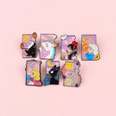 Conjunto de Pins de Gato – Anime / Manga / Kawaii