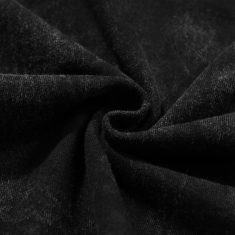 amiseta Oversized Black Clover Asta Estilo Streetwear Vintage Unissex