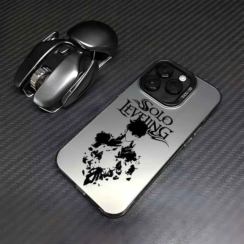 Case Solo Leveling – Edição Matte Premium para iPhone | Estilo Gamer & Proteção Reforçada