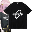 Camiseta Unissex Anime Bocchi The Rock Estilo Casual Cotton