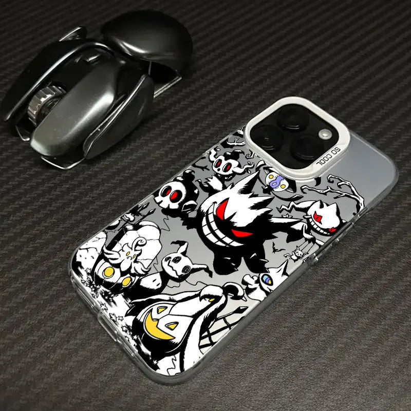Case Pokémon Gengar – Shockproof Premium para iPhone | Proteção e Estilo