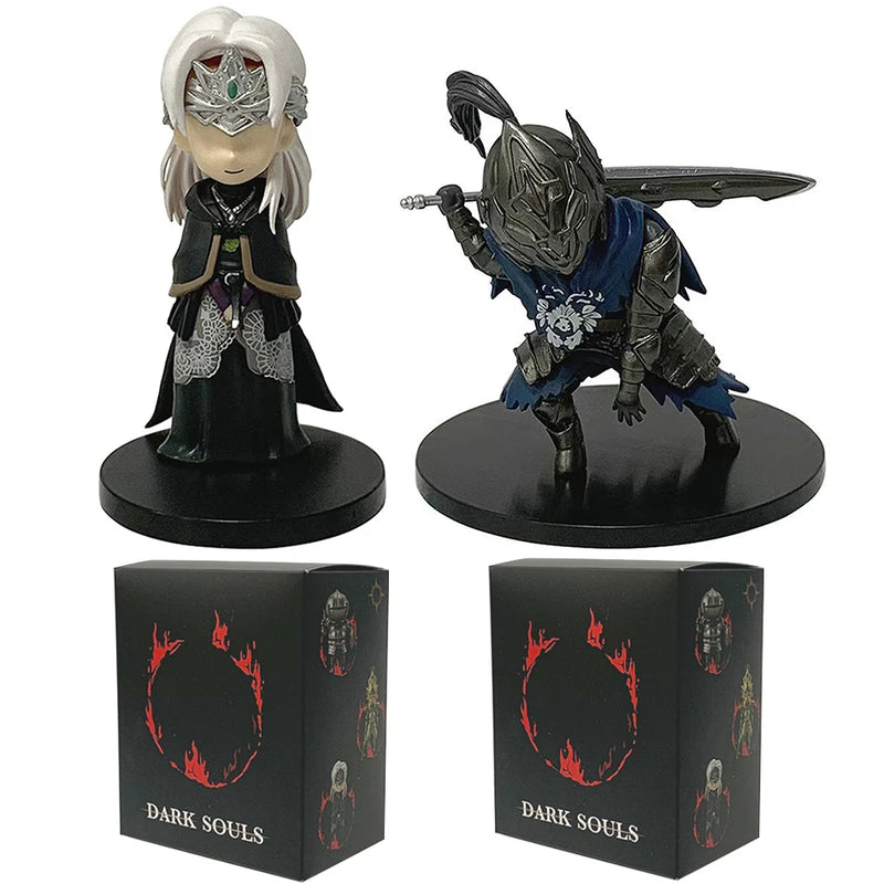 Dark Souls Q Version – Solaire, Artorias, Ornstein, Fire Keeper, Mini Figures Colecionáveis