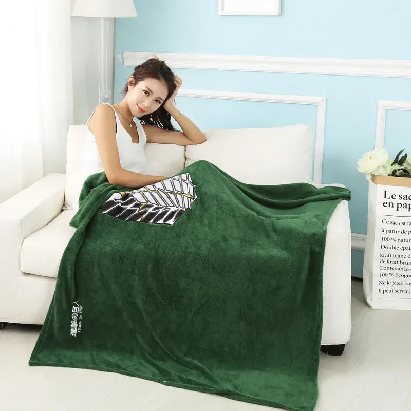 Capa/Cloak Attack on Titan – Flanelado | Survey Corps | Cosplay & Inverno