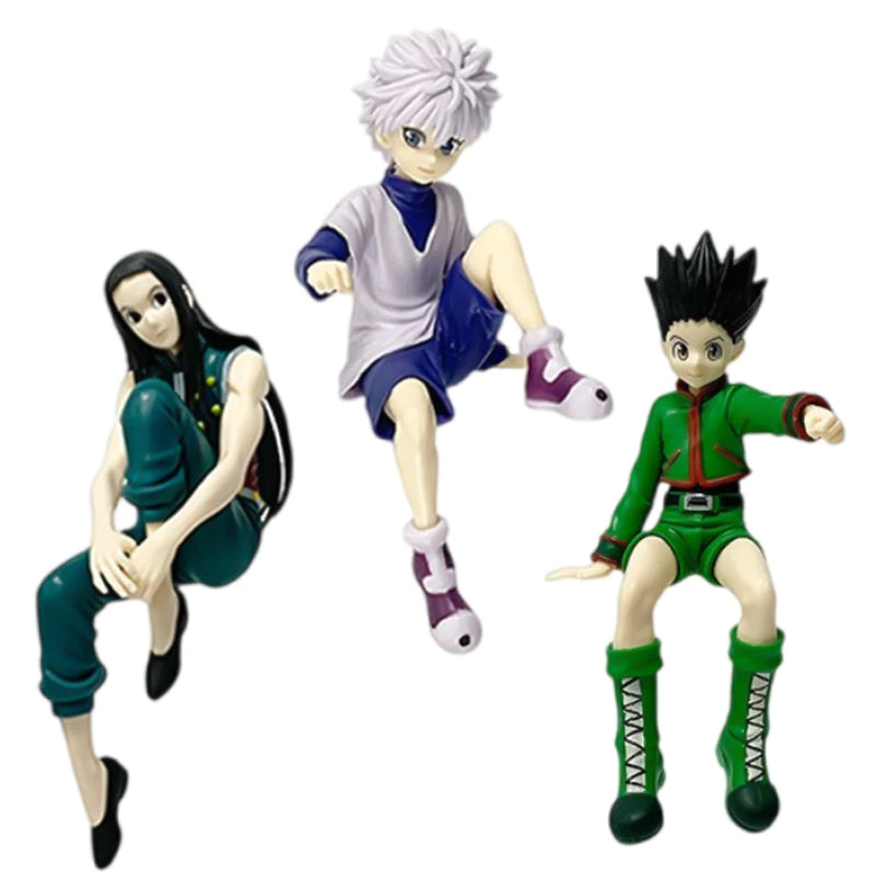 Hunter x Hunter Figures 11-14cm – Gon, Alluka, Chrollo, Kurapika, Bonecas PVC