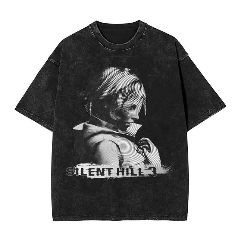 Camiseta Silent Hill Heaven’s Night – Estilo Streetwear Vintage Unissex | Estampa de Terror e Jogo Clássico
