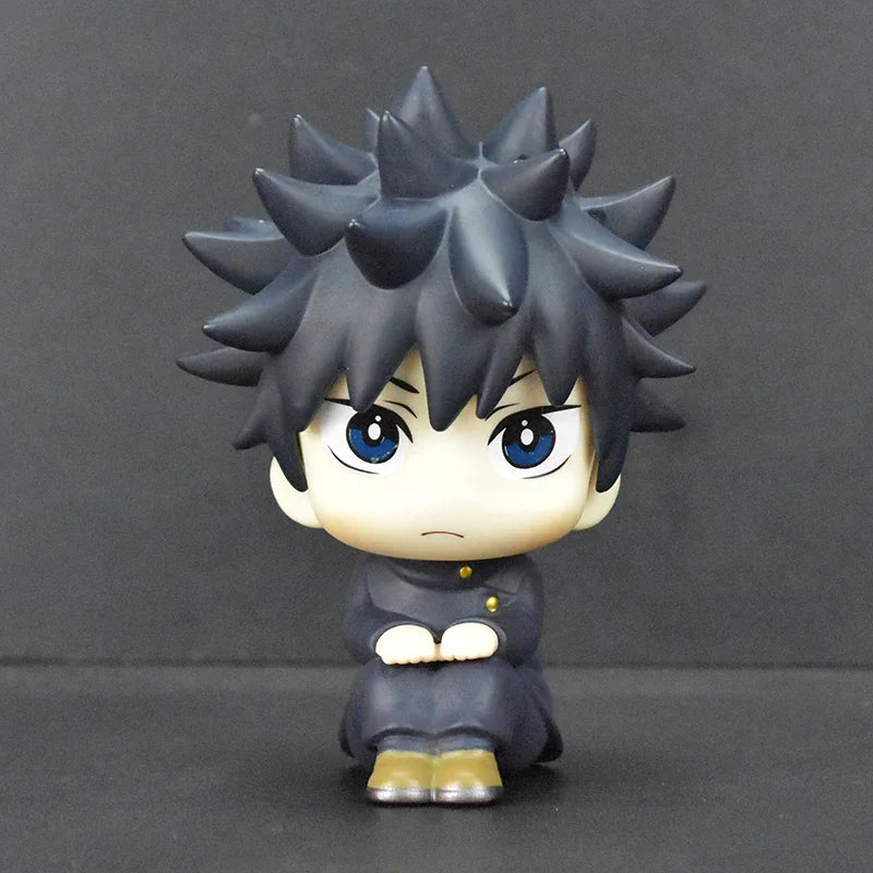 Jujutsu Kaisen Figures – Megumi, Nanami, Gojo & Toji, PVC Colecionável