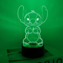 LED Night Light Illusion – Stitch 3D Lamp