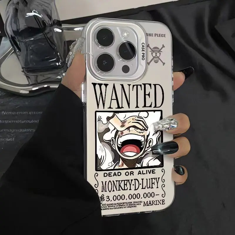 Case One Piece – Luffy Candy Matte para iPhone | Proteção Reforçada & Acabamento Premium