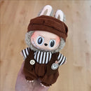 Roupas Labubu – Conjunto de Vestido Casual com Velcro (17cm)