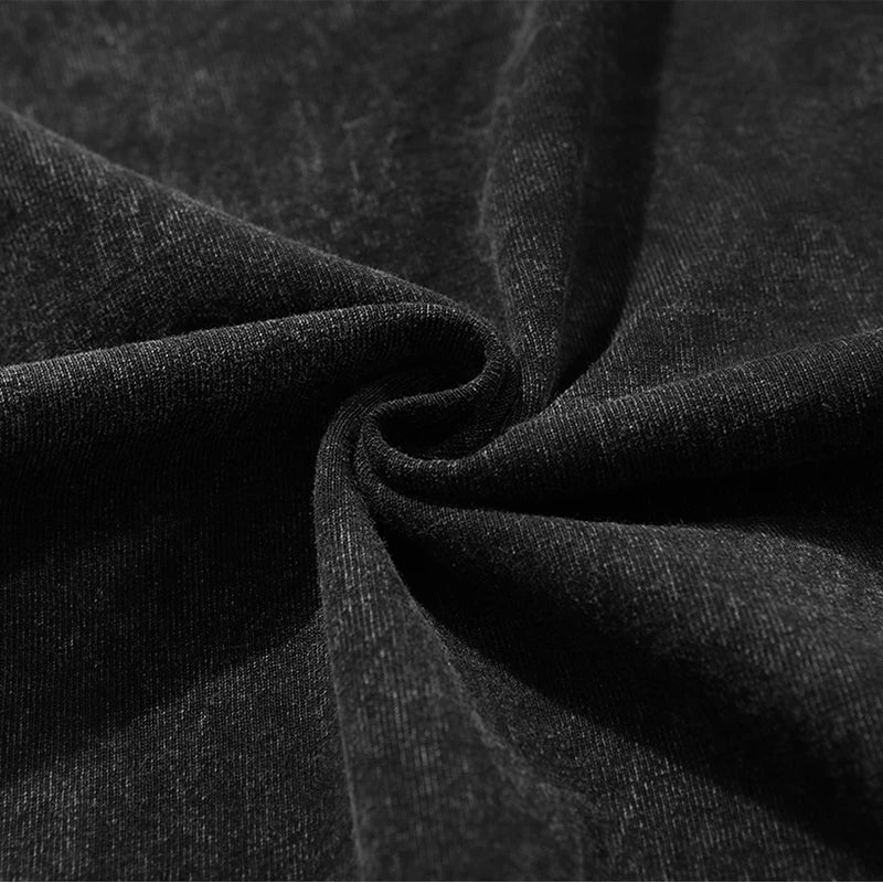 Camiseta Oversized Demon Slayer Kokushibo Estilo Vintage Manga Print Unissex