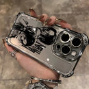 Anime Cool Nana Osaki Line Plating Case For iPhone – Y2K Anti-Fall Airbag Cover