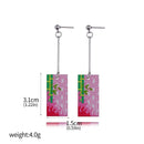 Brincos Demon Slayer Tanjiro & Shinobu – Pingente Borboleta Cosplay