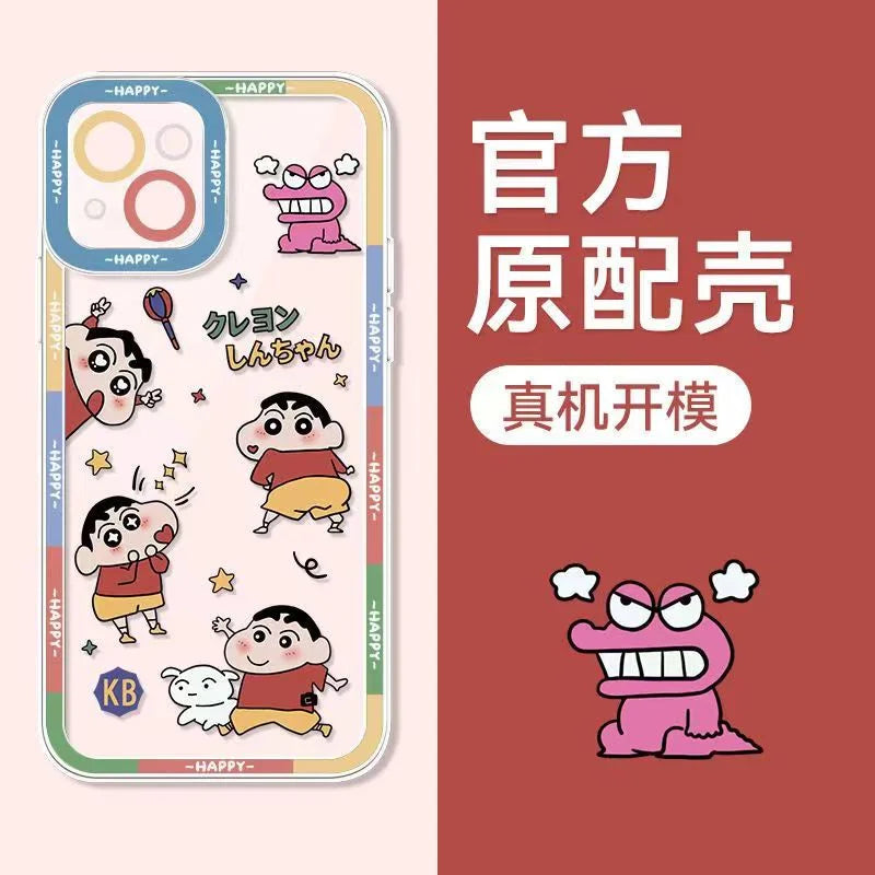 Case Crayon Shin-chan – Edição Cartoon para Samsung | Divertida, Leve & Super Protegida