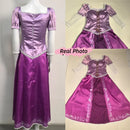 Rapunzel Cosplay – Vestido de Princesa Tangled Longo para Mulheres