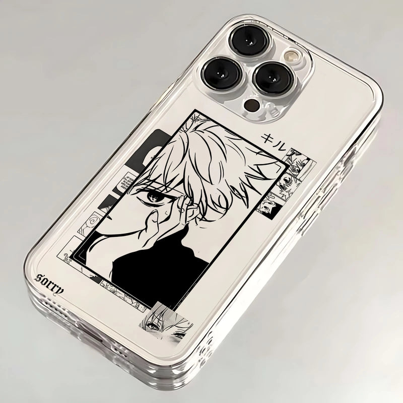 Case Hunter × Hunter – Silicone Premium para iPhone | Proteção & Estilo Anime