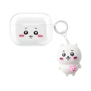 Case AirPods Chiikawa – Transparente com Pingente | AirPods 1/2/3/4/Pro/Pro 2/Pro 3