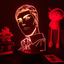 Luminária 3D LED Attack on Titan – Mikasa & Eren