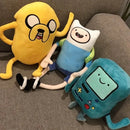 Pelúcia Adventure Time – Finn, Jake & BMO | Fofo, Colecionável e Perfeito para Presentear