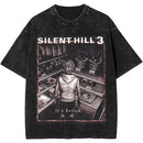 Camiseta Silent Hill Heaven’s Night – Estilo Streetwear Vintage Unissex | Estampa de Terror e Jogo Clássico