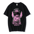 Camiseta Serial Experiments Lain Estilo Manga Unissex