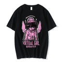 Camiseta Serial Experiments Lain Estilo Manga Unissex