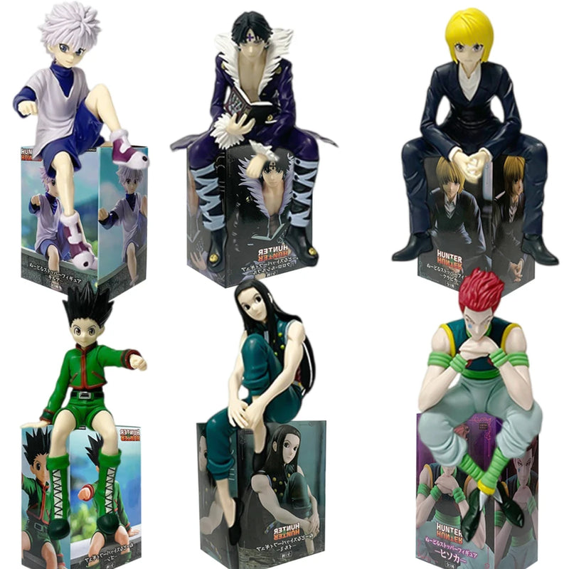 Hunter x Hunter Figures 11-14cm – Gon, Alluka, Chrollo, Kurapika, Bonecas PVC