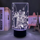 Luminária 3D LED Black Clover – Asta