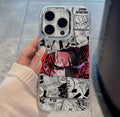 Case One Piece – Luffy Transparent Black Edition para iPhone | Estilo Premium & Proteção Leve