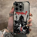 Case Berserk Guts – Anti-Impacto Airbag para iPhone | Acabamento Premium Plating & Estilo Anime