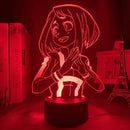 Luminária 3D LED My Hero Academia