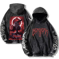Moletom Oversized Berserk Estilo Gothic Vintage Harajuku Unissex