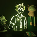 Luminária 3D LED Haikyuu – Shoyo Hinata